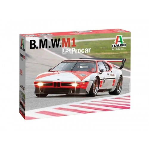 1/24 Italeri BMW M1 3643